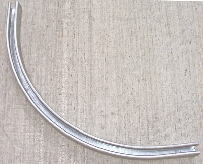 track door industrial doors sliding rollers curved hangingdoorhardware duty heavy pchenderson bend lbs galvanized interior dimensions pocket pocketdoors flooring cafe